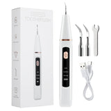 Electric Dental Scaler Ultrasonic For Teeth Whiting Sonic Teeth Cleaner Stone Removal Tartar Stain Calculus Remover with LED