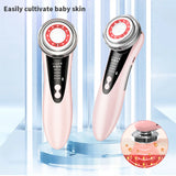 EMS Micro Current Facial Lifting Device LED Skin Rejuvenation Wrinkle Remover Anti-Aging Vibration Beauty Care USB Charging