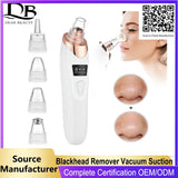 Blackhead Remover Vacuum Suction USB Rechargeable Facial Pore Cleaner Comedone Spot Acne Pimple Black Head Extractor Care Tools (Copy)