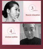 LED Photon Therapy Facial Vibration Massager Slimming Lifting Device Heated Double Chin Face V Lifter Rechargeable Beauty Tool