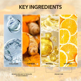 Collagen Jelly Cream Hydrolyzed Collagen Overnight Facial Mask Wrapping Peel-Off Mask Hydrating Firming Moisturizing SkinCare