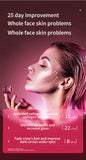 LED Photon Therapy Facial Vibration Massager Slimming Lifting Device Heated Double Chin Face V Lifter Rechargeable Beauty Tool