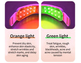 LED Photon Therapy Facial Vibration Massager Slimming Lifting Device Heated Double Chin Face V Lifter Rechargeable Beauty Tool