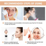 Blackhead Remover Vacuum Suction USB Rechargeable Facial Pore Cleaner Comedone Spot Acne Pimple Black Head Extractor Care Tools (Copy)