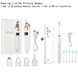 Blackhead Remover Vacuum Suction USB Rechargeable Facial Pore Cleaner Comedone Spot Acne Pimple Black Head Extractor Care Tools (Copy)