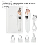 Blackhead Remover Vacuum Suction USB Rechargeable Facial Pore Cleaner Comedone Spot Acne Pimple Black Head Extractor Care Tools (Copy)